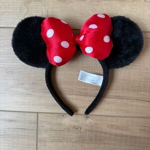 Disney Black and Red Mouse Ears Headband